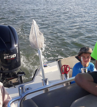 Relaxing moments with Crabtree Fishing Charters